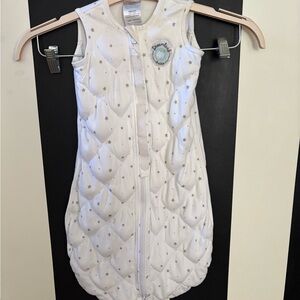 Dreamland White Starry Baby Sleep Sack, Small, 0-6 Months